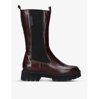 Stint leather knee-high platform boots | Selfridges