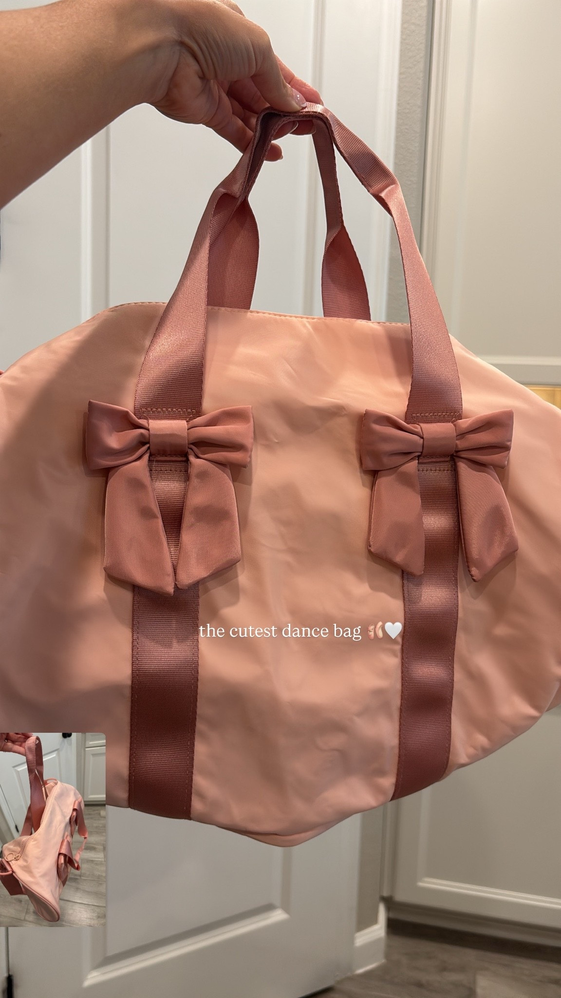 The perfect dance bag! Not too big, not too small. 🩰🤍

#LTKmomlife #LTKActive #LTKKids