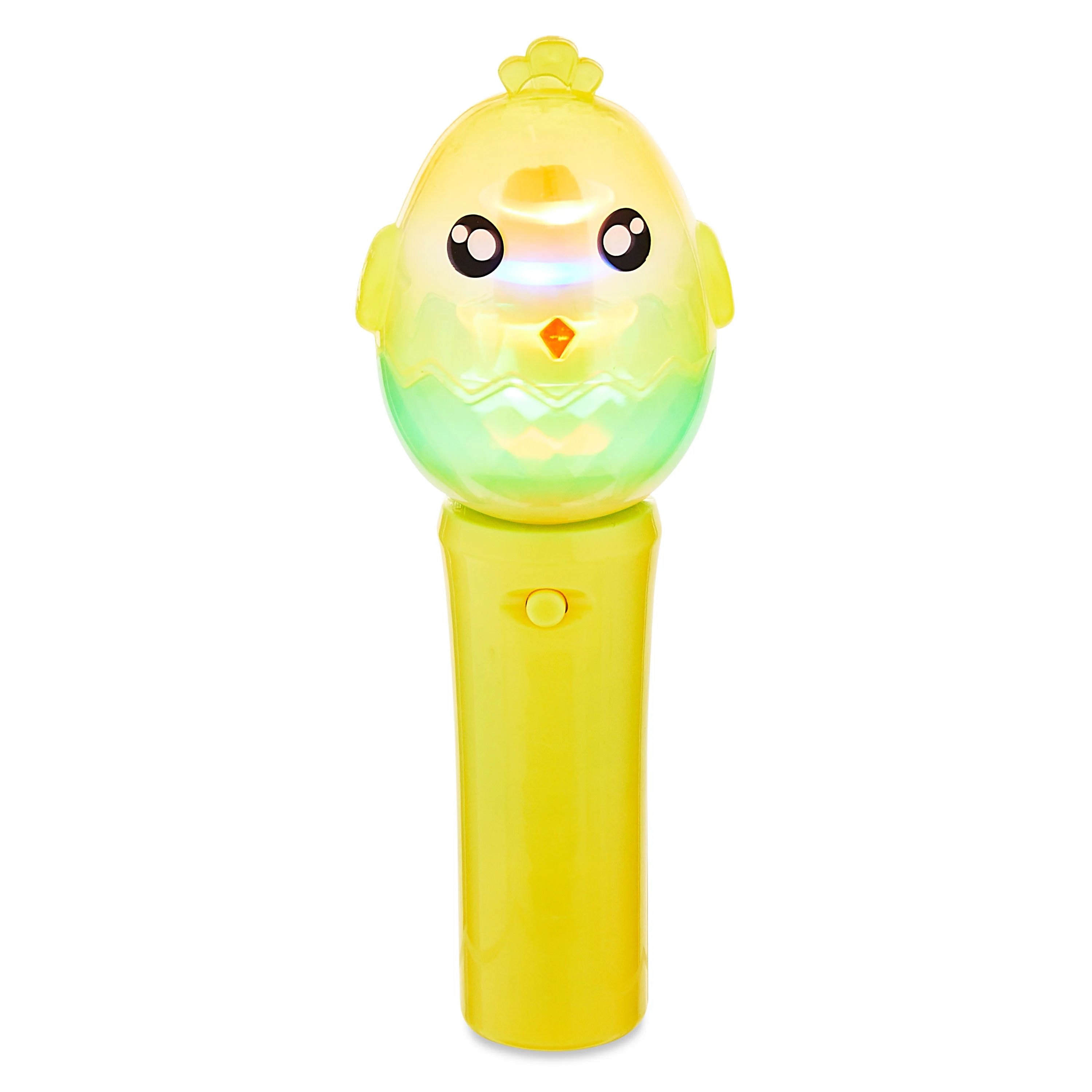 Easter Plastic Yellow Light-up Chick Spinner Party Favor by Way To Celebrate | Walmart (US)