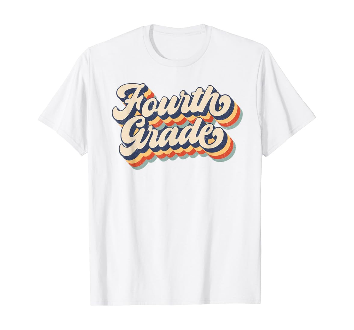 Amazon.com: Retro Sunset Fourth Grade Teacher & Student Back To School T-Shirt : Clothing, Shoes ... | Amazon (US)