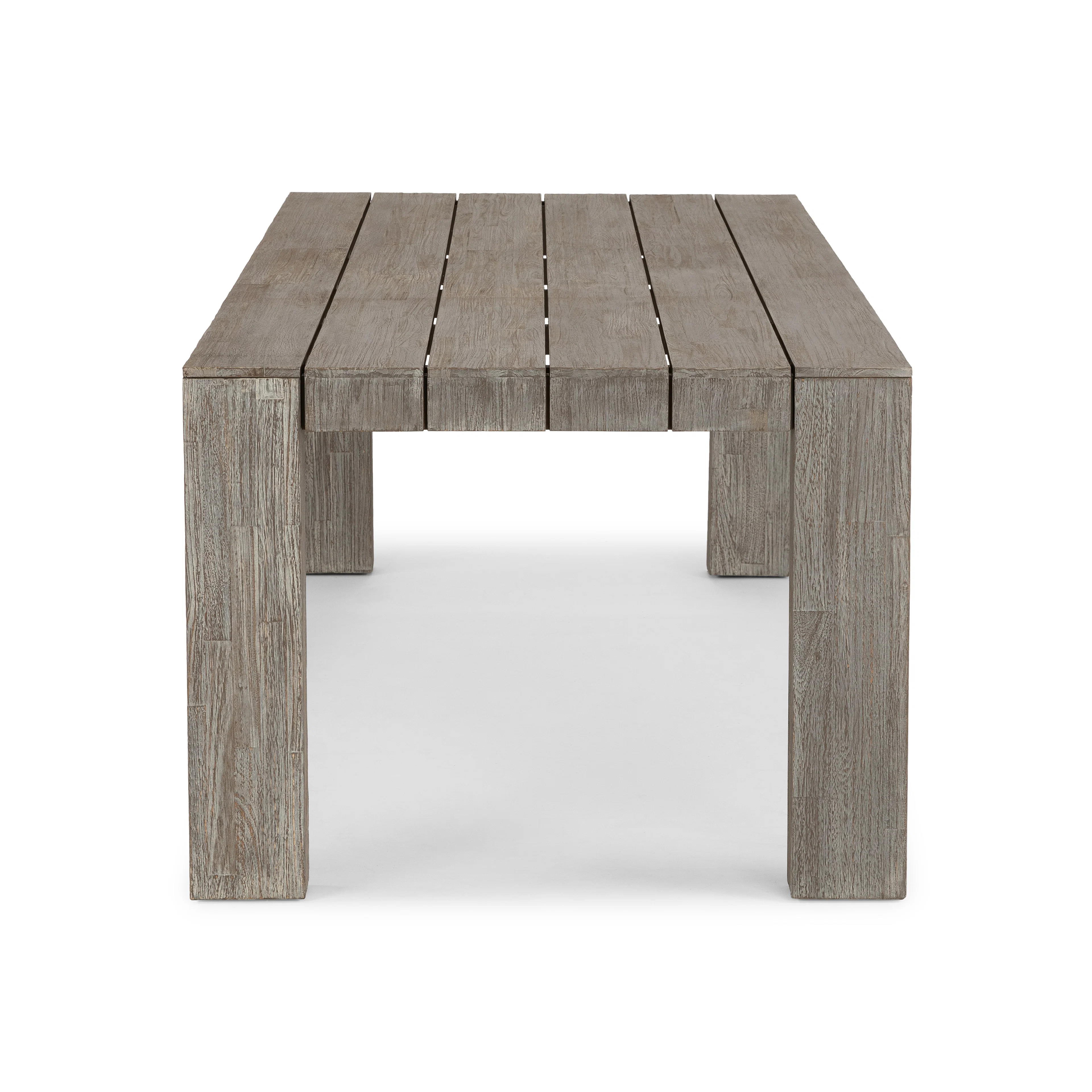 Atica 86.5" Outdoor Dining Table - Washed Acacia | Article