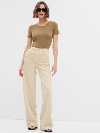 High Rise Stride Jeans with Washwell | Gap (US)
