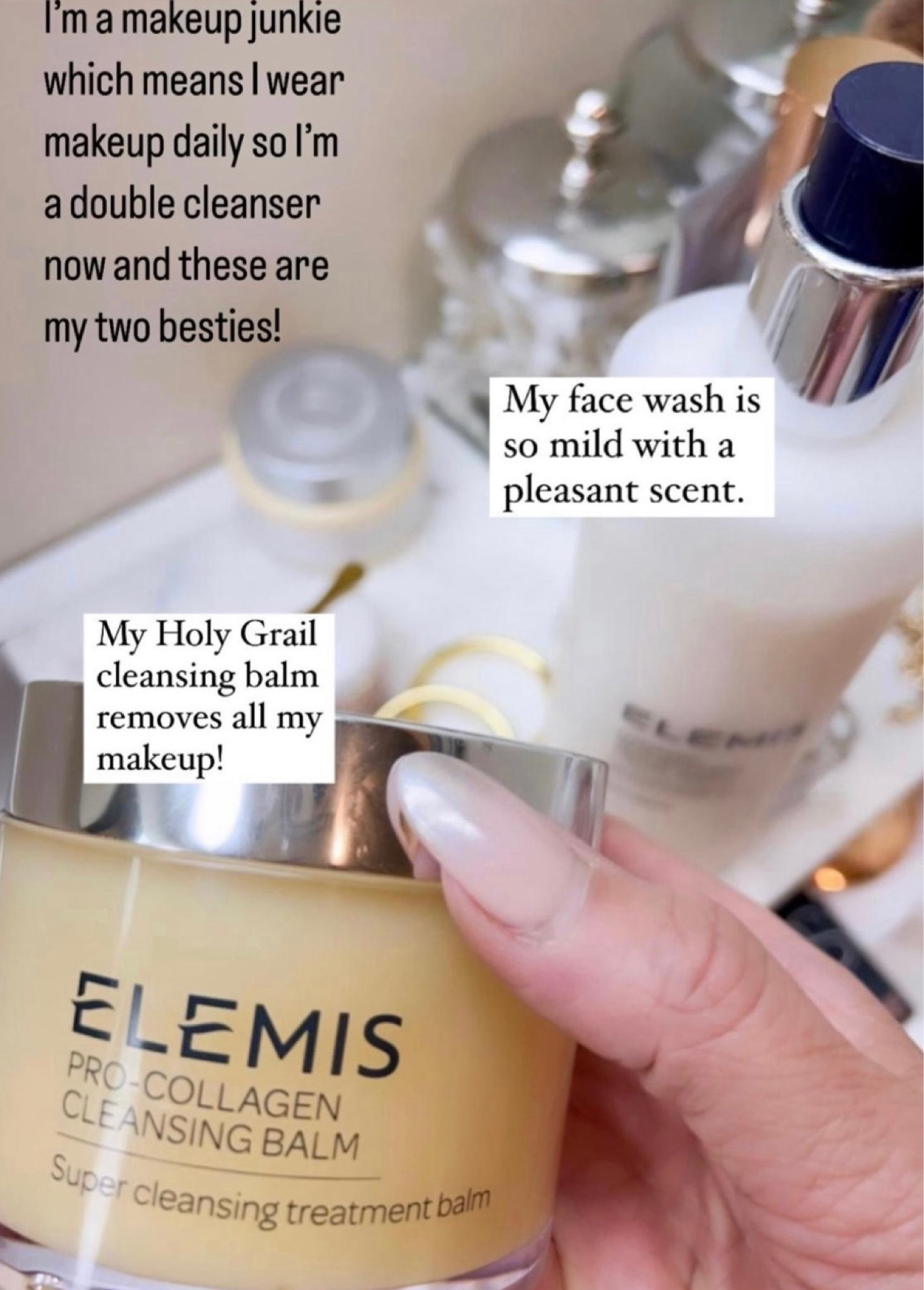 Today is the last day of the LTK Sale! My Holy Grail cleansing balm is part of the sale! So is my face wash! My cleansing balm is a must-have! It’s so luxurious and smells like a spa! Would make a great gift. Linked my sale picks for you! Use code: LTK20 for 20% off sitewide! Make sure to copy promo code and paste at checkout ✨ @elemis #LaidbackLuxeLife

Follow me for more fashion finds, beauty faves, lifestyle, home decor, sales and more! So glad you’re here!! XO, Karma

#LTKbeauty #LTKSale #LTKsalealert