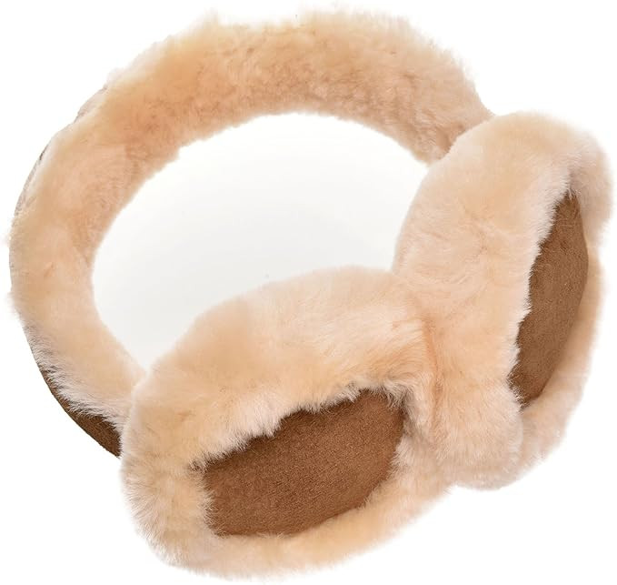 Ohrenschützer von Oakgrain aus echtem Schaffell | Amazon (DE)