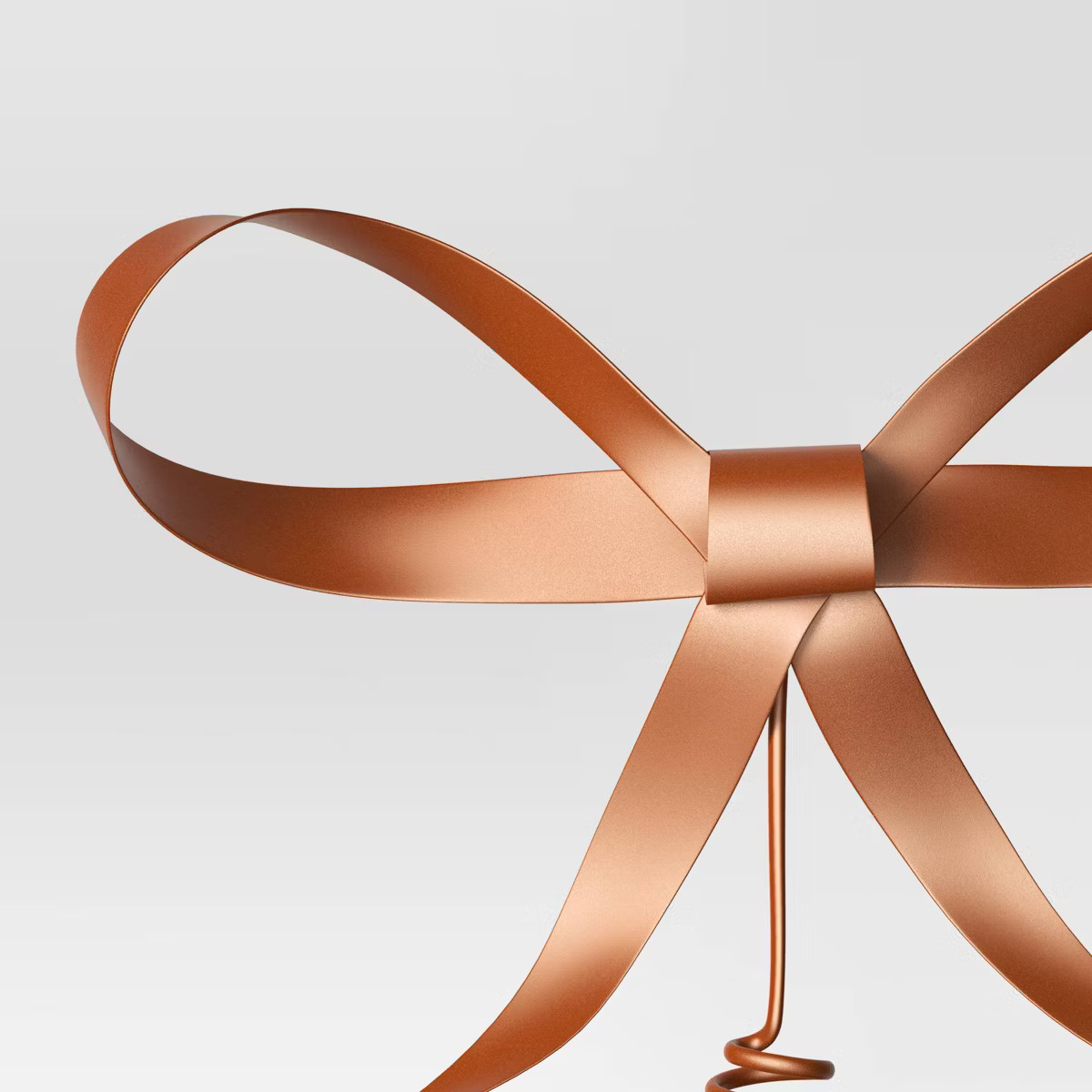 8.6" Metal Bow Christmas Tree Topper Bronze - Wondershop™ | Target