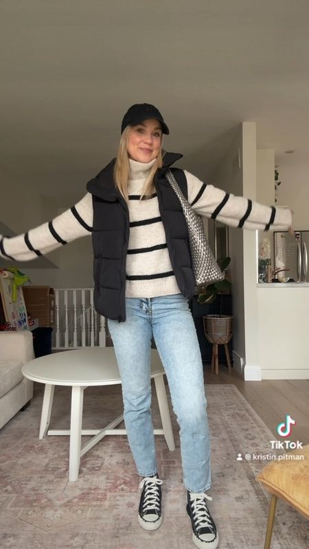 Easy everyday outfit featuring my new puffer vest! Oversized, I’m in XS The rest of the outfit is older items so I’m linking similar.

#LTKMostLoved #LTKfindsunder100 #LTKstyletip