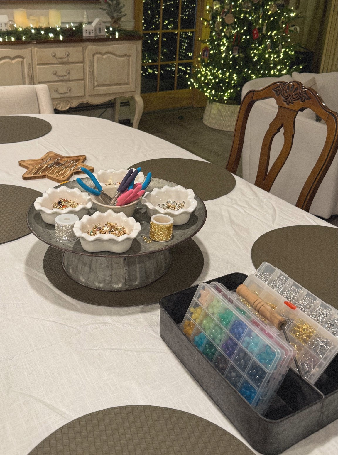 cozy diy charm bracelet night 🤍
this was such a fun, low-key craft for girls night without overthinking. i love anything creative that still feels calm and aesthetic.
linking the organizers, tools, and my favorite charms, beads and chains 

#LTKHome #LTKselfcare #LTKFindsUnder50