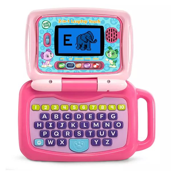 LeapFrog 2-in-1 LeapTop Touch - Pink | Kohl's