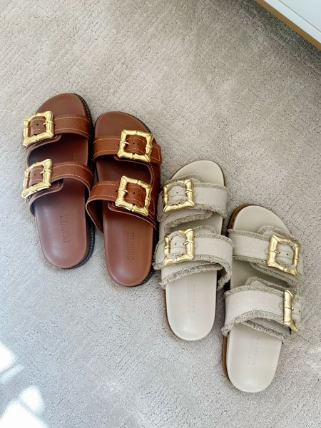 My favorite sandals for summer! They fit TTS! 

#LTKshoecrush