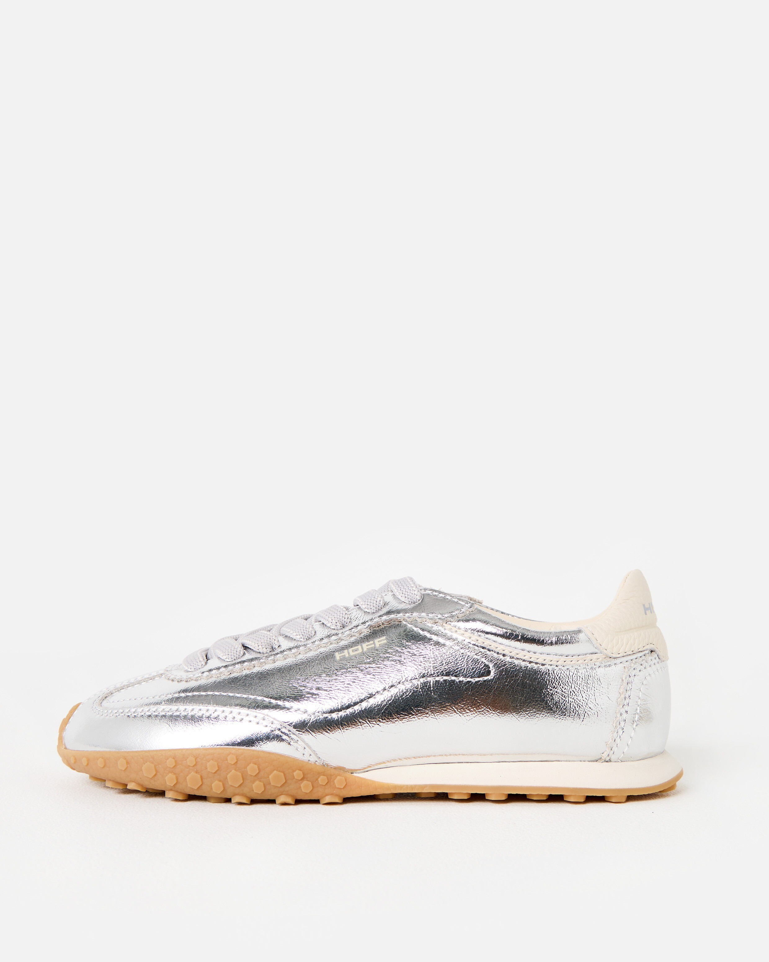 HOFF Bridge Metallic Silver Trainers, size 5 | Oliver Bonas (Global)