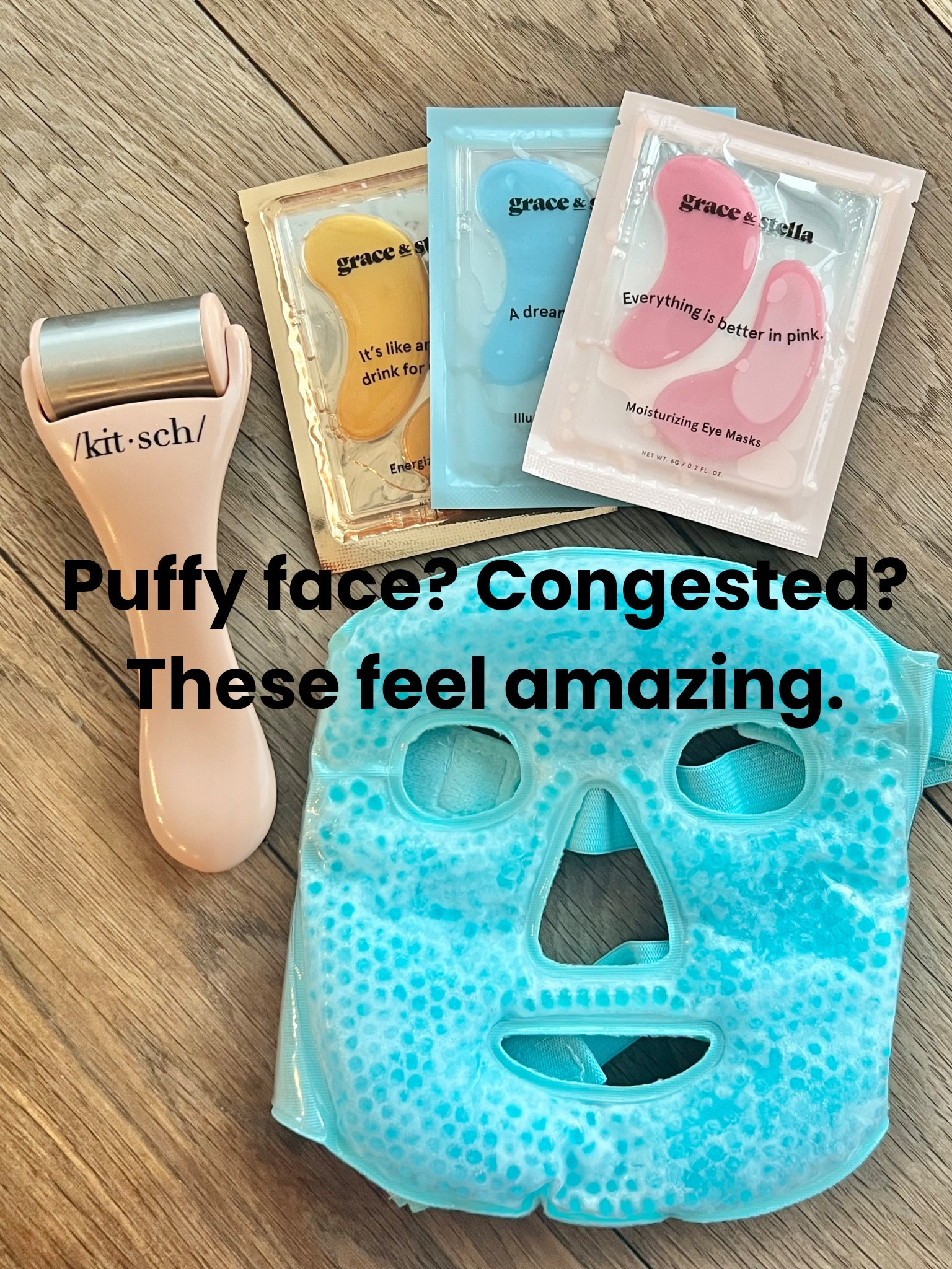 Do you wake up with a puffy face? Get facial inflammation? Congested and feel like your head is a balloon about to burst? These feel amazing. I keep the mask and roller in the freezer and the undereye patches in the fridge  

#LTKBeauty #LTKFindsUnder50 #LTKSaleAlert