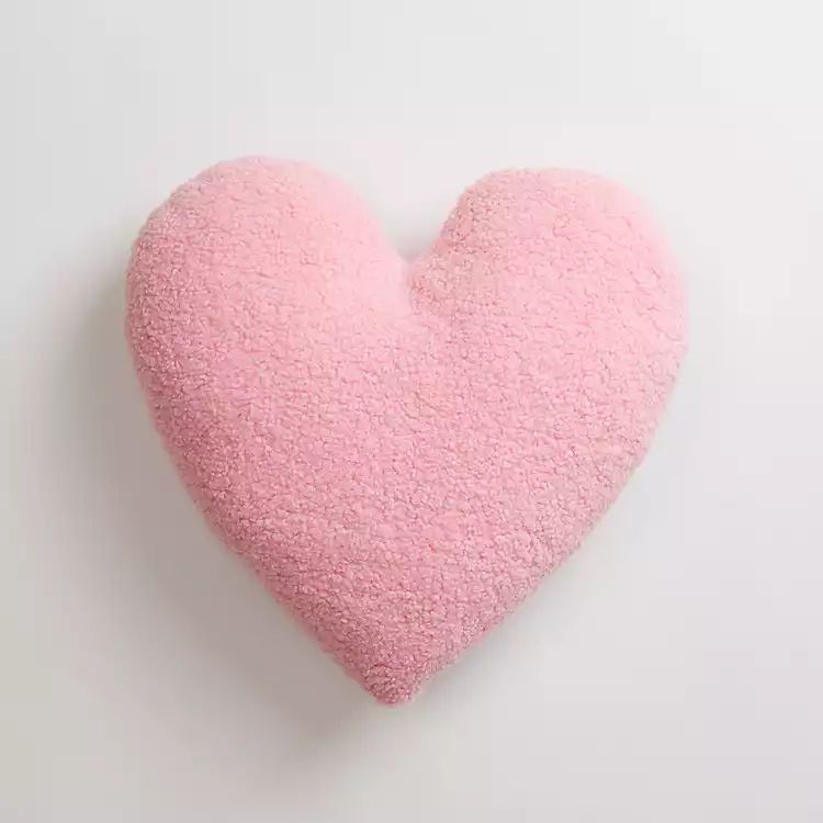 New! Pink Heart Mini Pillow | Kirkland's Home
