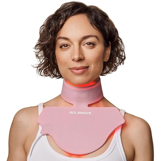 Solawave Neck & Chest Rejuvenating Mask | Red and Infrared Light Therapy for Body | Mask for Neck... | Amazon (US)