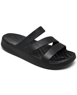 Crocs Women's Getaway Casual Strappy Sandals from Finish Line - Macy's | Macy's