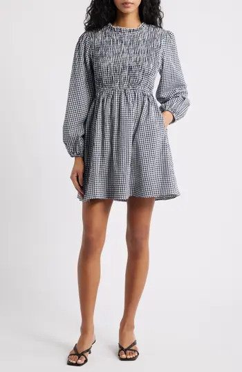 Jessen Long Sleeve Minidress | Nordstrom