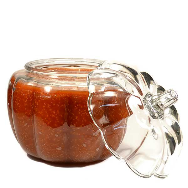 Candle in Pumpkin Shaped Jar 6.75 inches diameter, and 7 inches tall with the lid | Walmart (US)