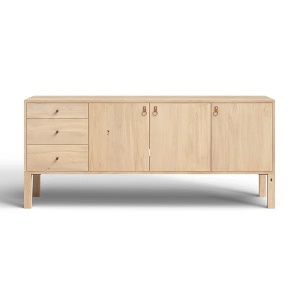Kenzie 74'' Solid Wood Sideboard | Wayfair North America