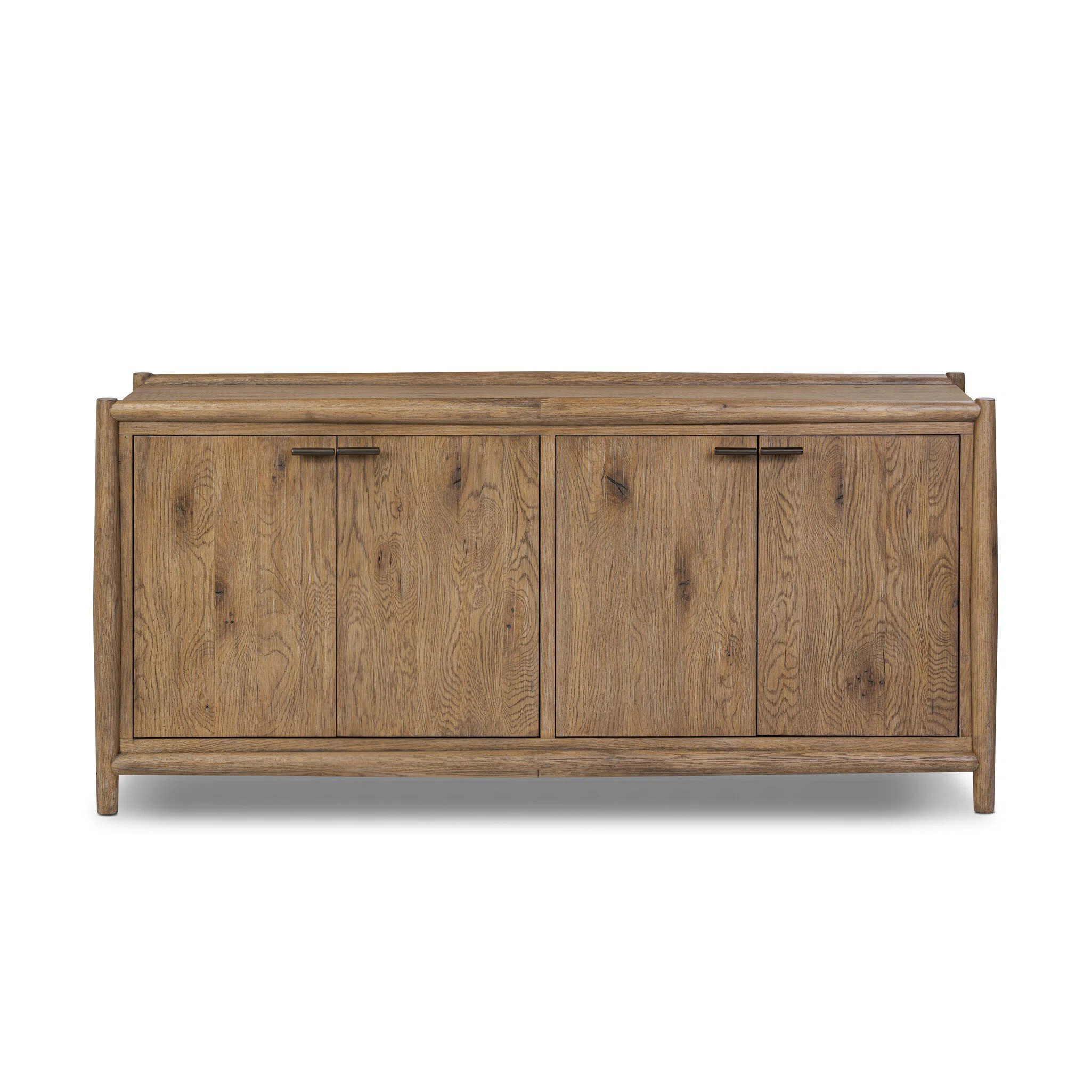 Cayenne 4 Door Sideboard-Weathered Oak | Wayfair North America