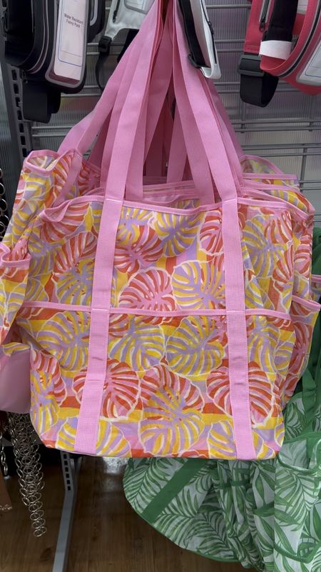 Walmart $8 mesh beach tote bags, I have one from last summer and it holds a ton, held up well! #walmartfinds 

#LTKFindsUnder50 #LTKSwim #LTKTravel