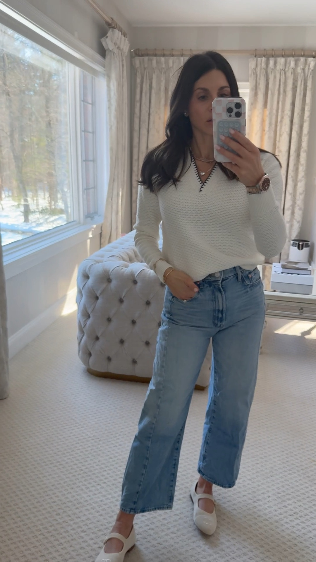 Podcast look of the day 

#LTKdayinmylife #LTKNYFW #LTKmorningroutine