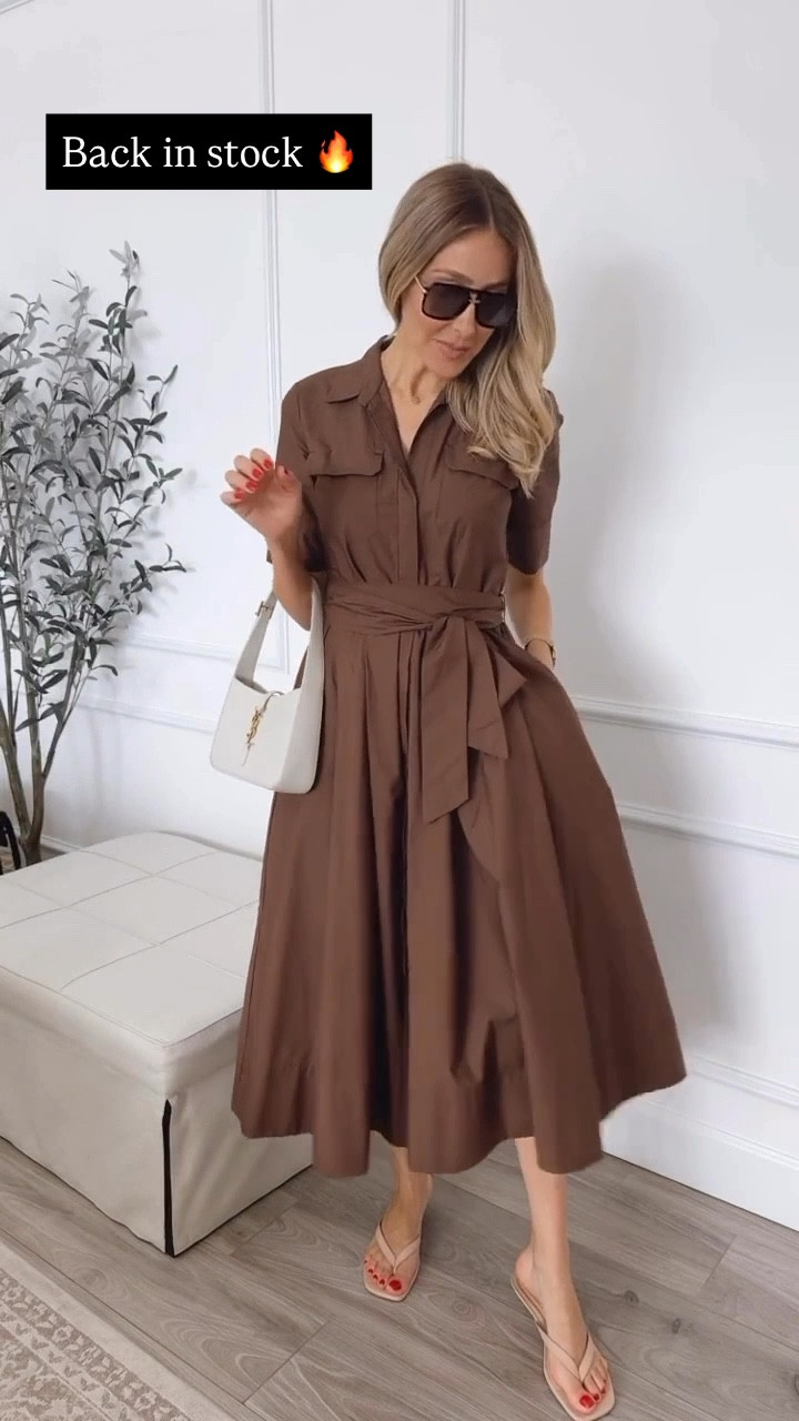 Elegant fall dress
I love this dress so much, this color is perfect and the fitting is gorgeous! Super elegant and perfect for so many occasions 
Fits true to size and I’m wearing size small 



#LTKSeasonal #LTKStyleTip #LTKU