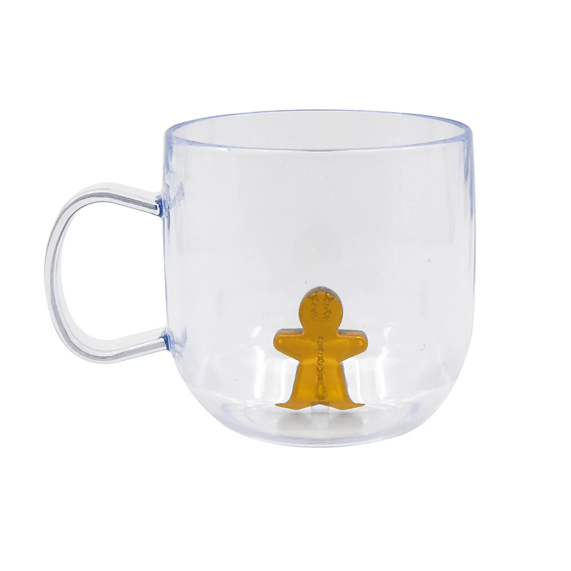 New View Gifts & Accessories Gingerbread Man Clear Mug | Kohl's