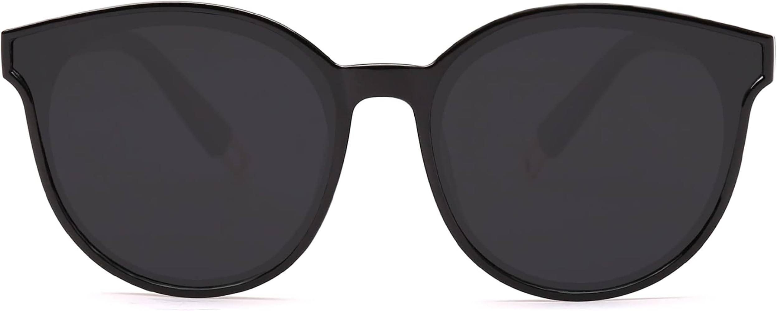 SOJOS Oversized Round Sunglasses for Women and Men | Amazon (US)