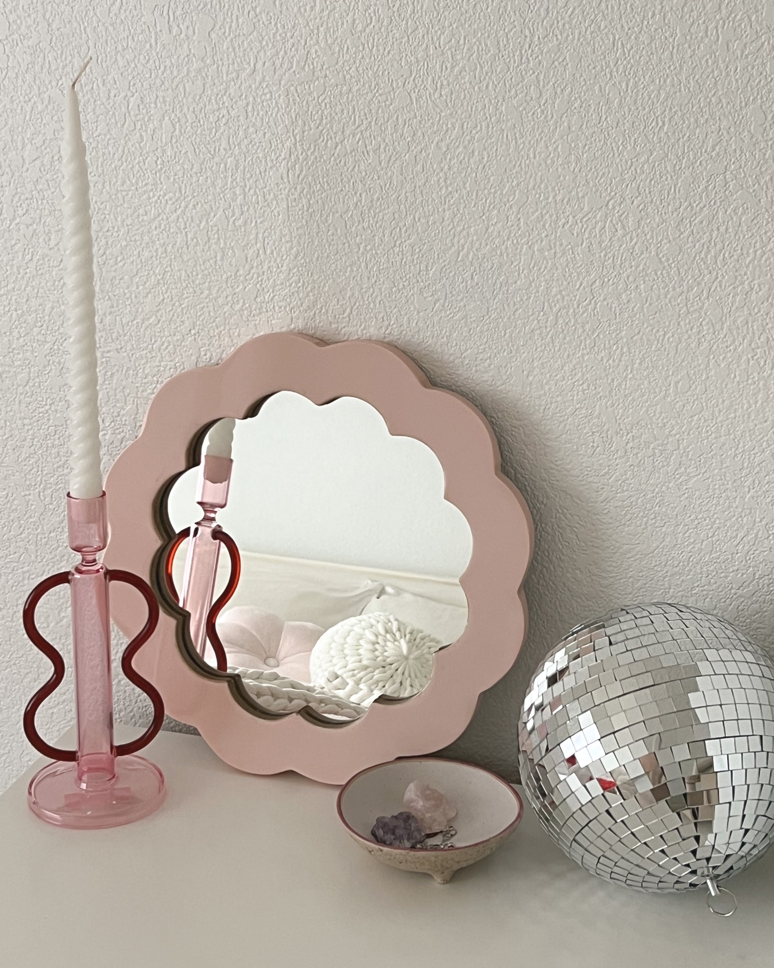 h&m home has absolutely been popping off lately! i’m obsessed with this wavy candlestick holder i found. the perfect pop of color for any room. 

#hm #hmhome #wavydecor

#LTKFind #LTKhome #LTKunder50