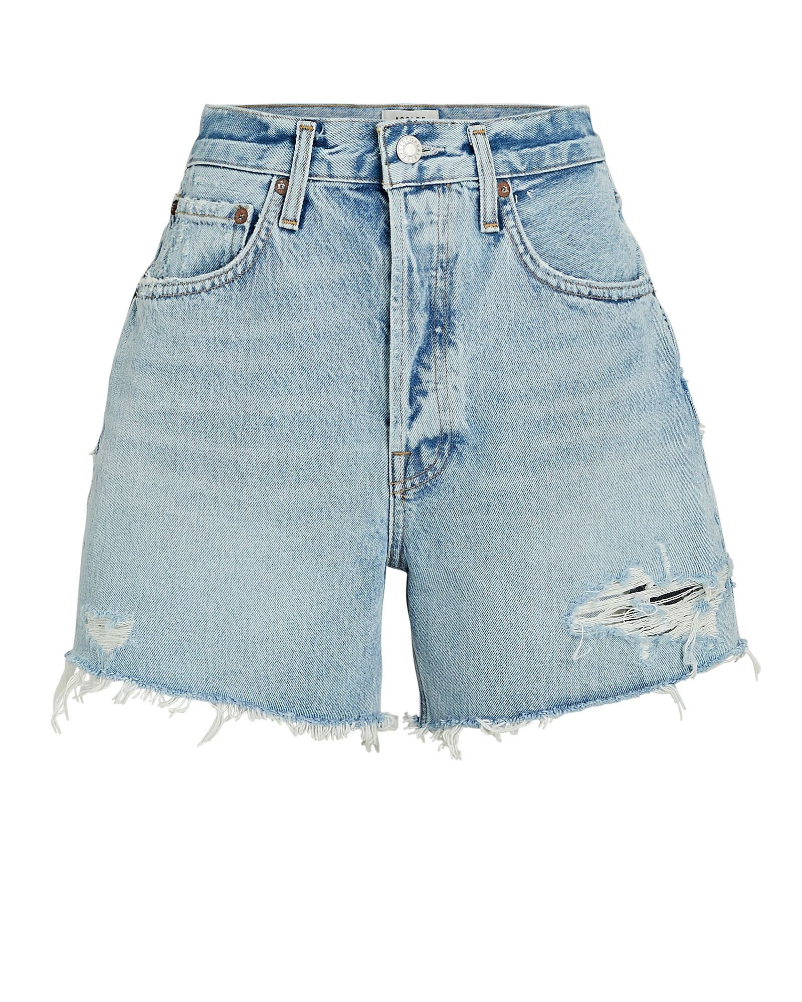 Riley Cut-Off Denim Shorts | INTERMIX
