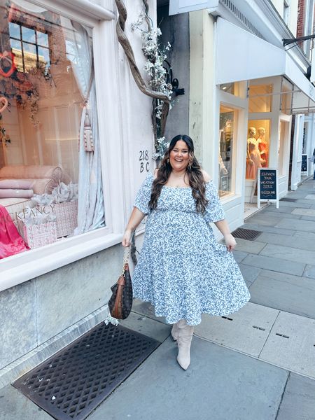 The PERFECT dress for spring! The smocked top makes this super comfortable. Love the flowy + flattering fit and the pattern! 💙

#LTKstyletip #LTKtravel #LTKplussize