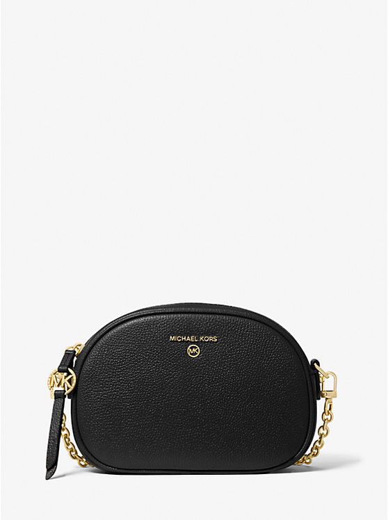 Jet Set Small Pebbled Leather Convertible Camera Bag | Michael Kors US