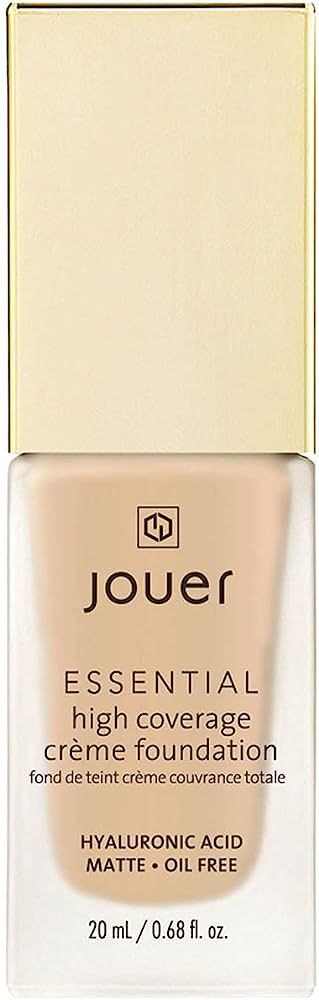 Jouer Essential High Coverage Crème Foundation - Available in 50 Shades for All Skin Tones - H... | Amazon (US)