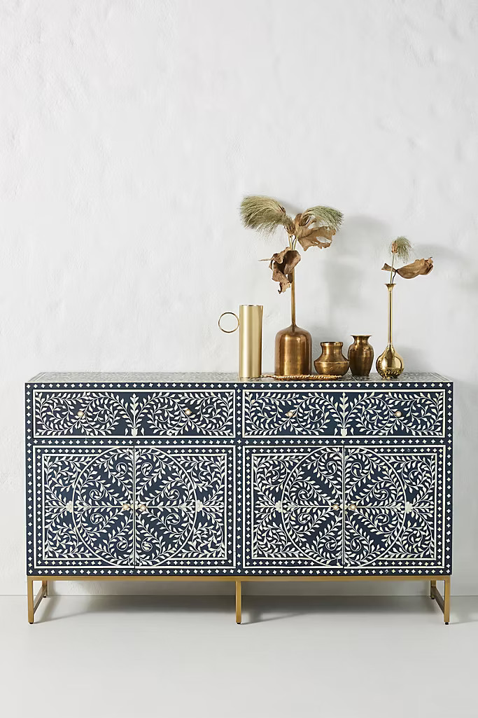 Scroll Vine Inlay Buffet | Anthropologie (US)