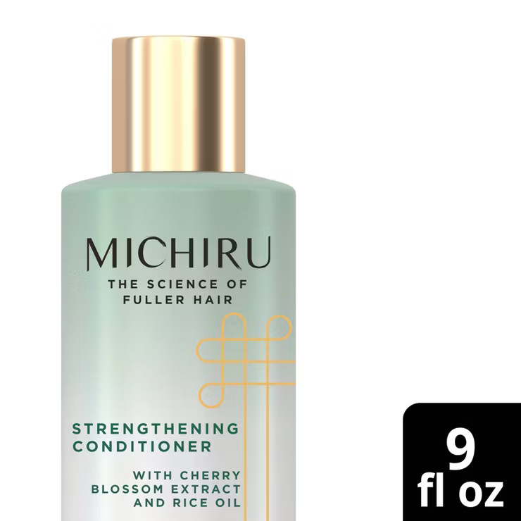 Michiru Cherry Blossom Extract & Rice Oil Silicone-Free Strengthening Conditioner - 9 fl oz | Target