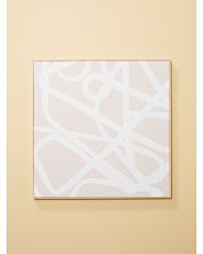 32x32 Canvas Abstract Modern Wall Art In Frame | HomeGoods