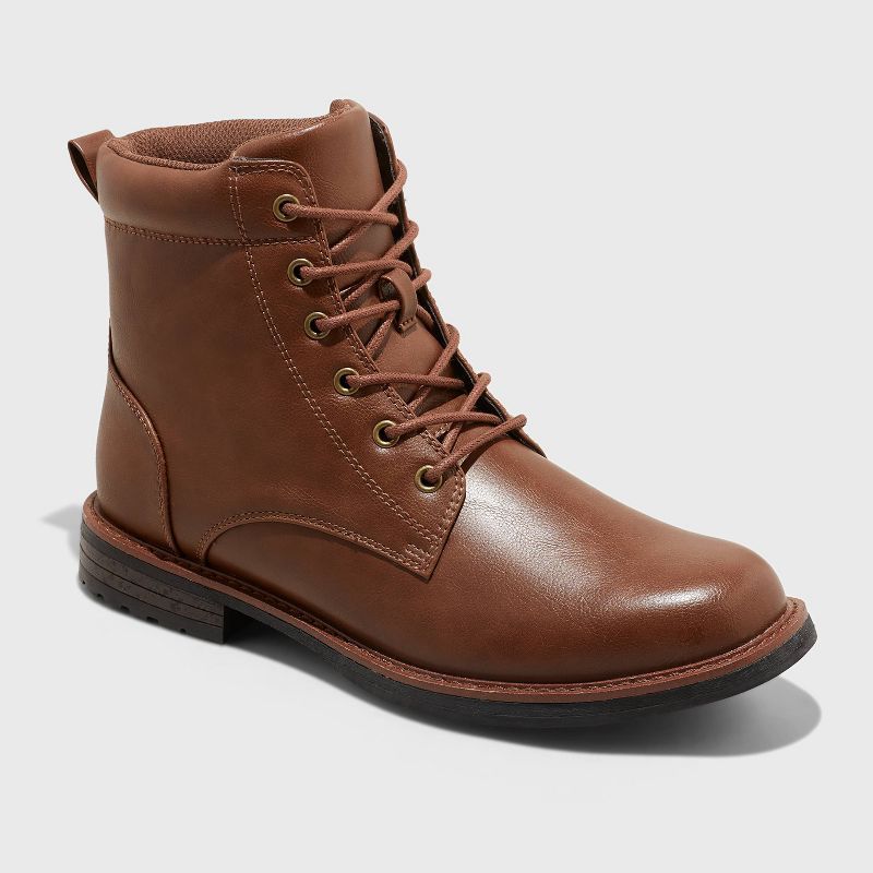 Men's Jeffrey Lug Combat Boots - Goodfellow & Co™ | Target