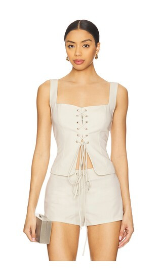 Emmeline Top in Bone | Revolve Clothing (Global)