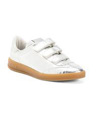 Made In Italy Monza Metallic Low Profile Sneakers | TJ Maxx