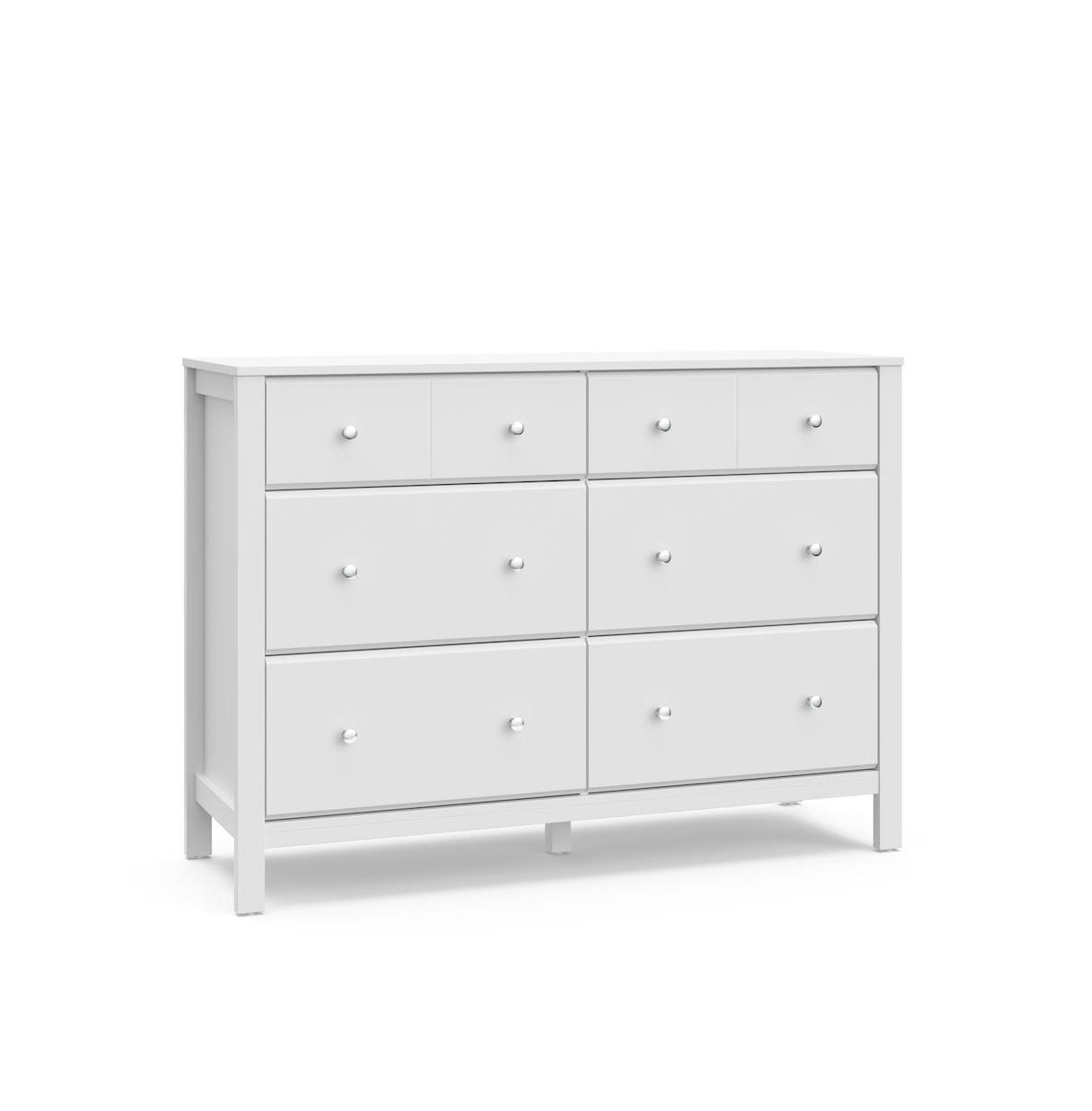 Storkcraft Horizon 6 Drawer Dresser (White) - Greenguard Gold Certified | Macy's