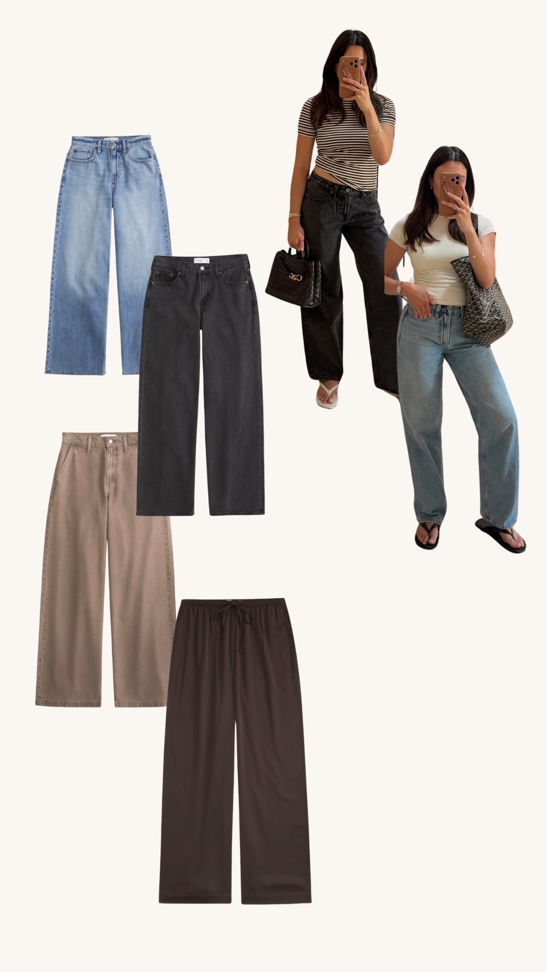 25% off denim at Abercrombie and also my favourite satin trousers for AW

#LTKautumn #LTKuk #LTKjeans