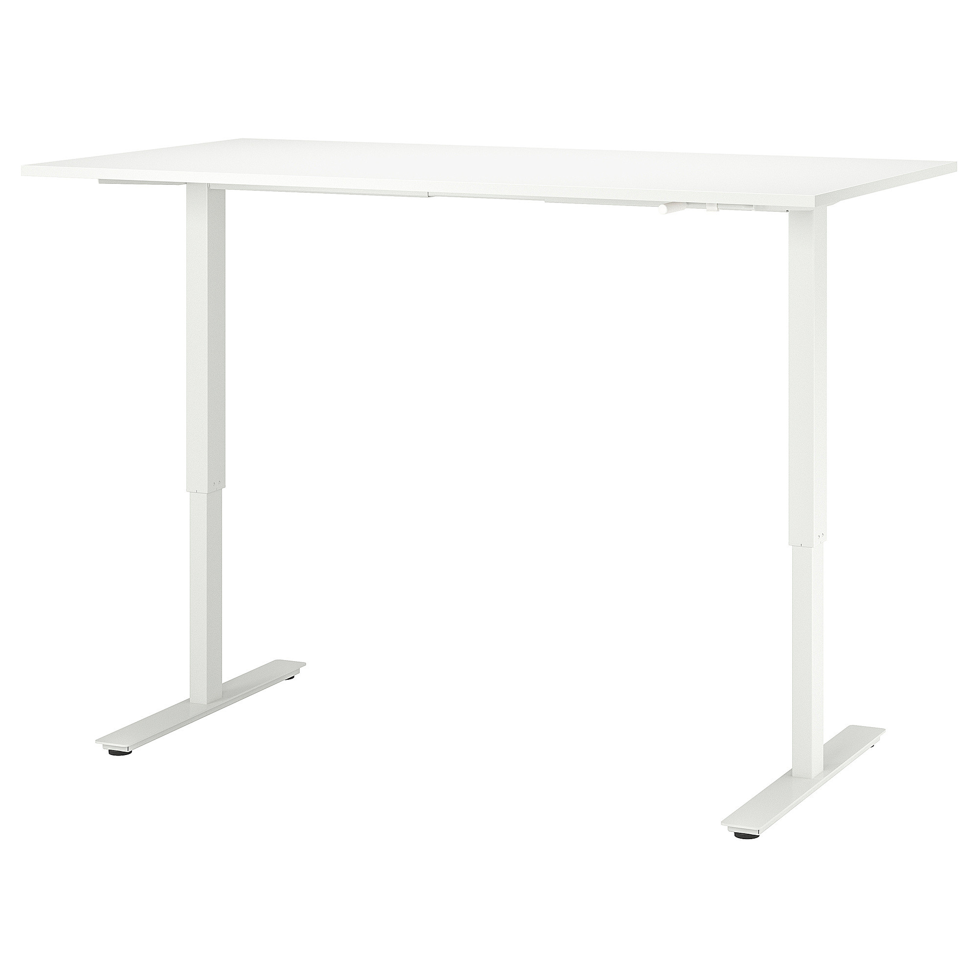TROTTEN Desk sit/stand, white, 63x31 1/2 " | IKEA US