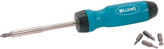 Williams WRS-1 Magnetic Ratcheting Screwdriver,9-inch | Amazon (US)