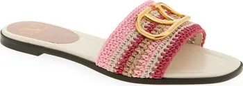 Valentino Garavani VLOGO Crochet Slide Sandal (Women) | Nordstrom | Nordstrom