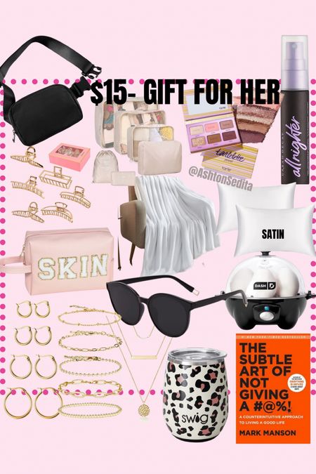 $15 gift guide for her.  Secret Santa - white elephant 

#LTKGiftGuide #LTKSeasonal #LTKHoliday