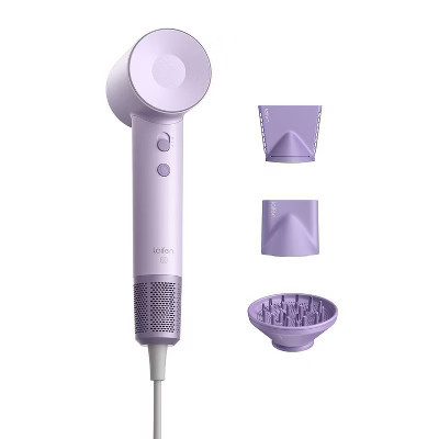 Laifen SE Hair Dryer - Purple - 1400 Watts: Volumizing, Polycarbonate, 4 Heat Settings, Includes Concentrator & Diffuser | Target