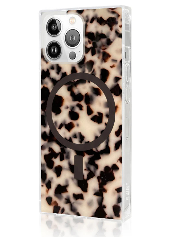 SQUARE® Blonde Tortoise Shell iPhone Case | FLAUNT