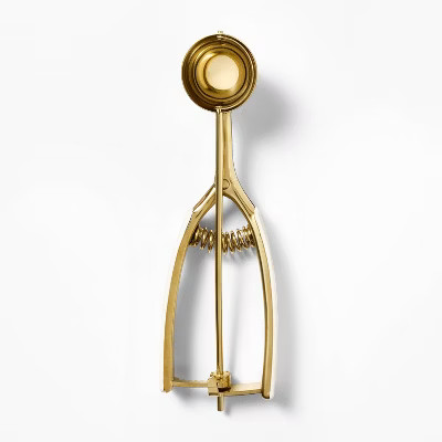 Stainless Steel Cookie Scoop Champagne - Figmint™ | Target