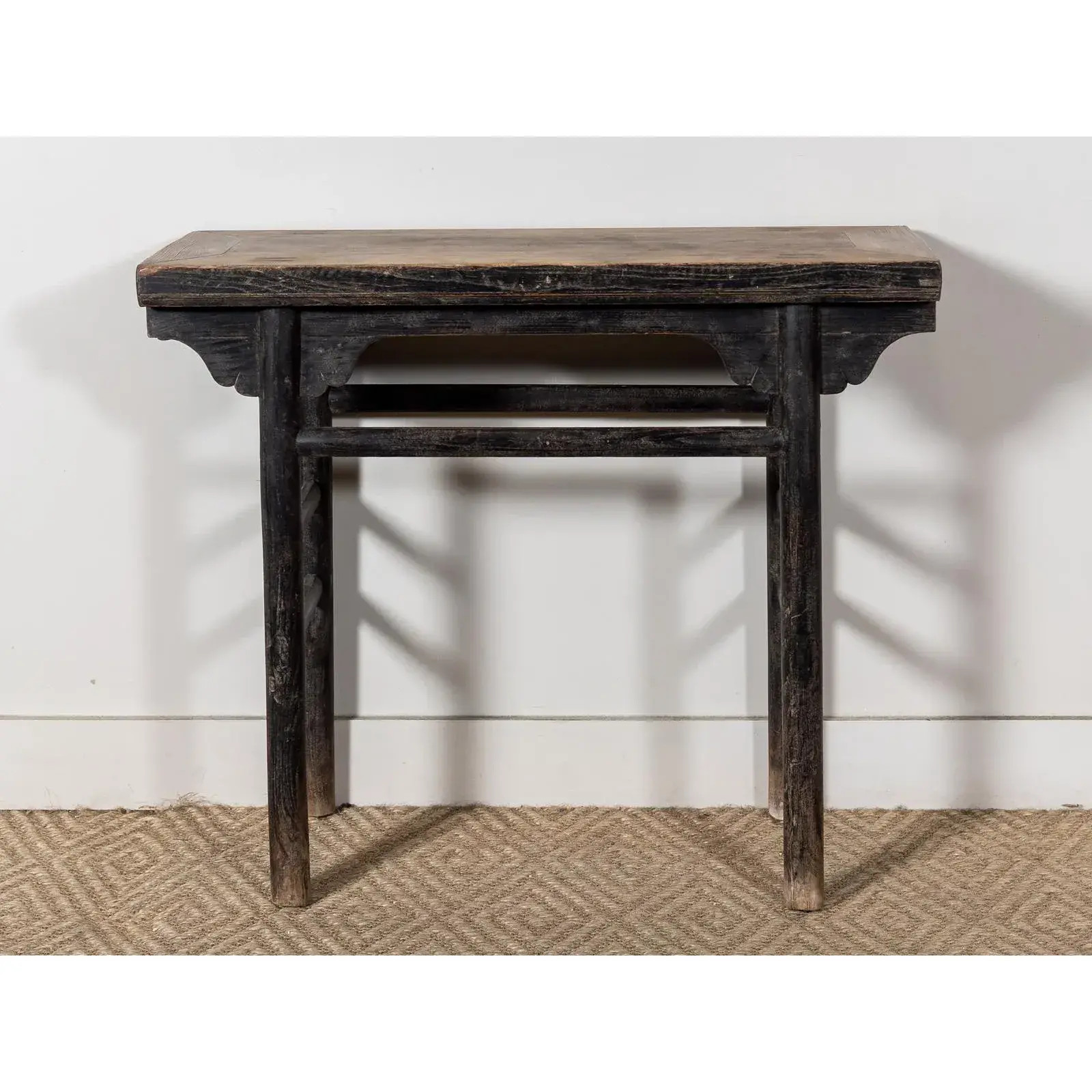 Antique Elm Table | Chairish