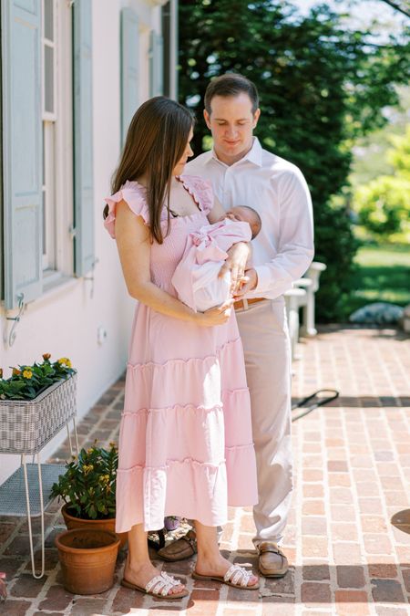 Hill House Home Nap Dress on SALE!!! This gorgeous pink nap dress is on sale! Has pockets and wrinkle resistant fabric. *Wearing my usual size Xsmall even when pregnant and now postpartum. Nursing friendly! 

Maternity. Postpartum. Nap dress. Smocked dress. Midi dress. Nursing friendly. Newborn baby. Swaddle. Pink dress.

#LTKbump #LTKsalealert #LTKbaby