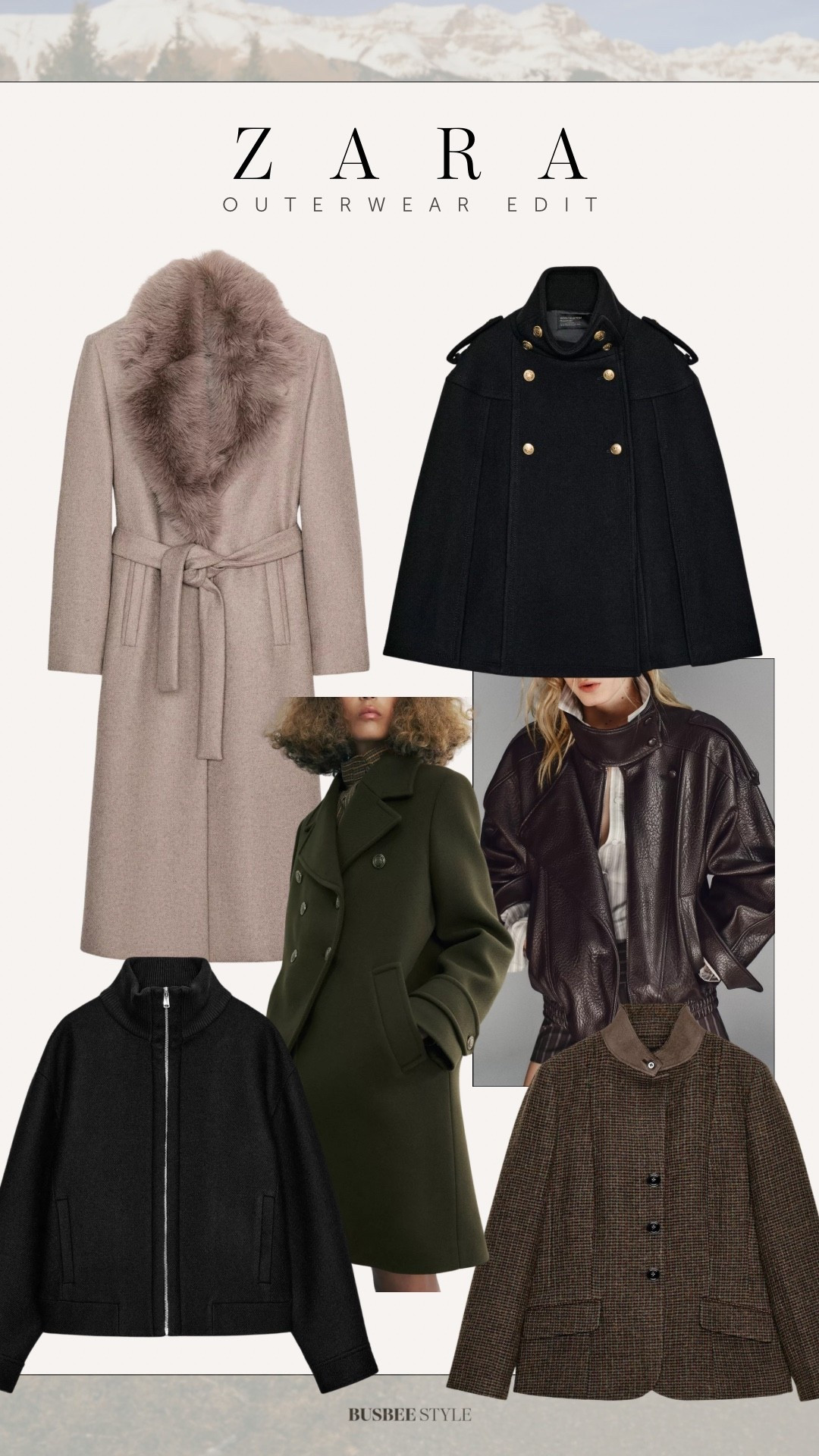 Zara outerwear favorites 

#LTKSeasonal